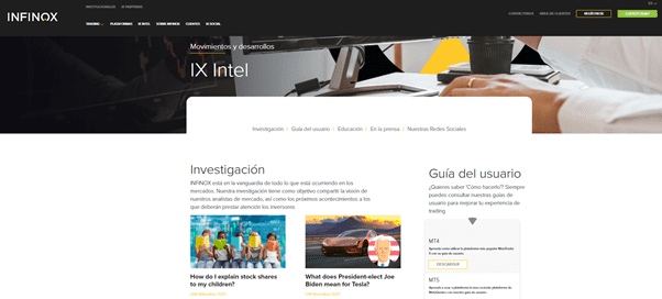 IX Intel para Infinox